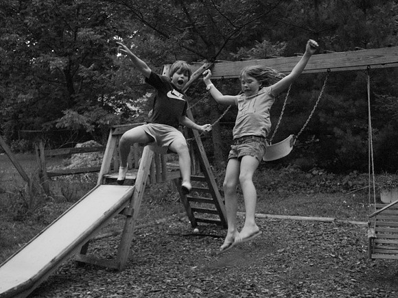 Kids Jumping